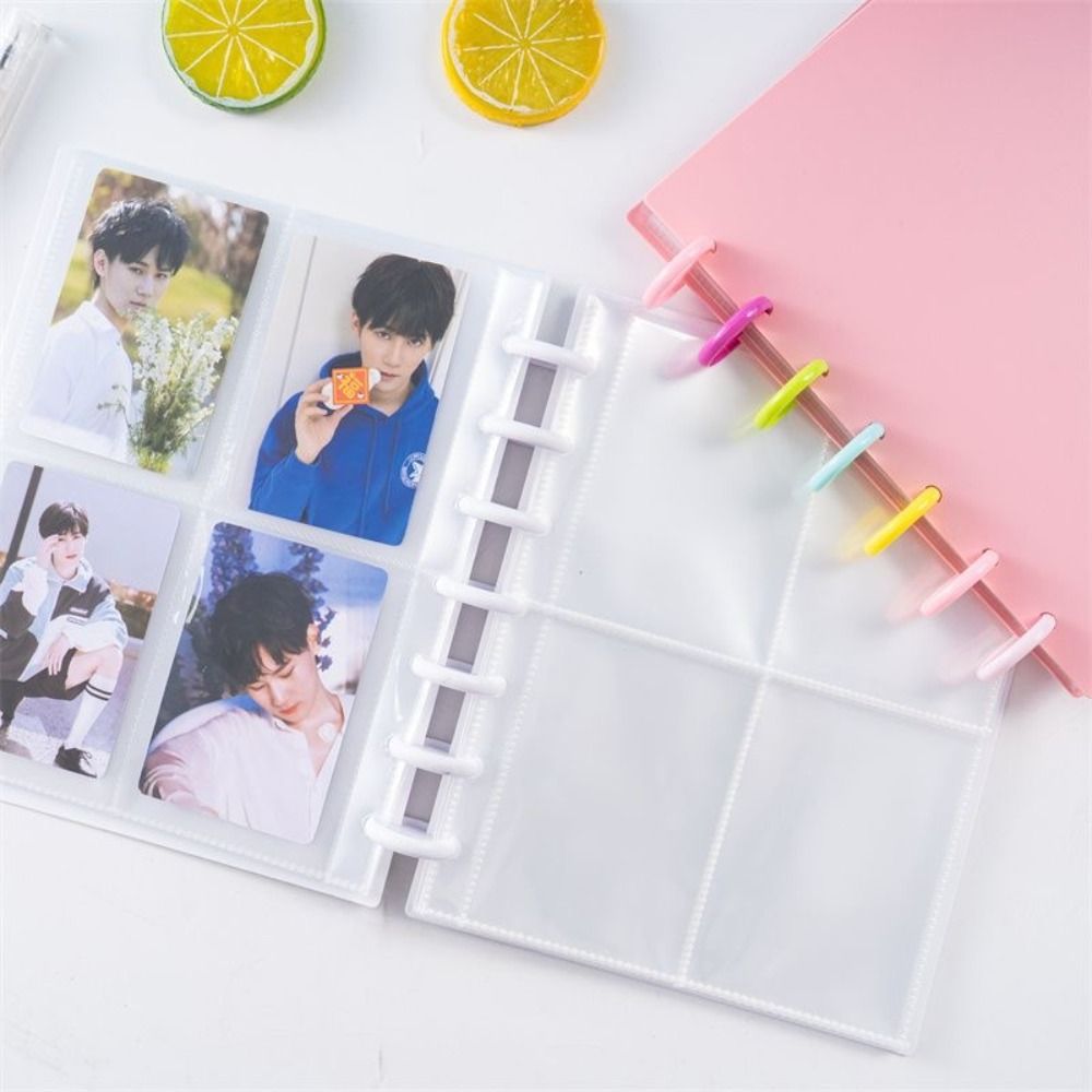 Kpop Photo Card Binder 3 Inch - 新しいINSフォトアルバム 3インチ KPOPカードホルダー 多ポケットフォトカードホルダー ルーズリーフバインダー スターチェイサー
