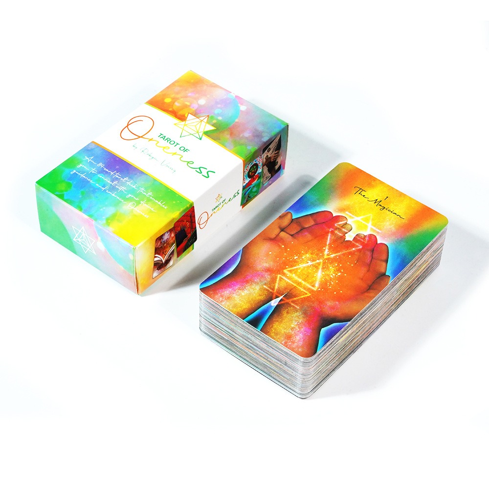 運命のタロット,10.3x6 cm, 78枚,神聖な指導と抱 - Tarot Deck With Guidebook のレビューと価格