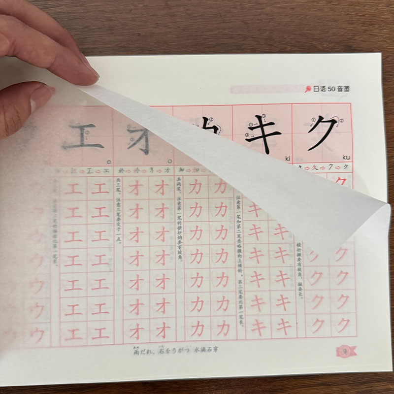 ゼロ初心者向け日本語ひらがなカタカナコピーブック、初心者向け - Chinese Calligraphy Practice Book のレビューと価格